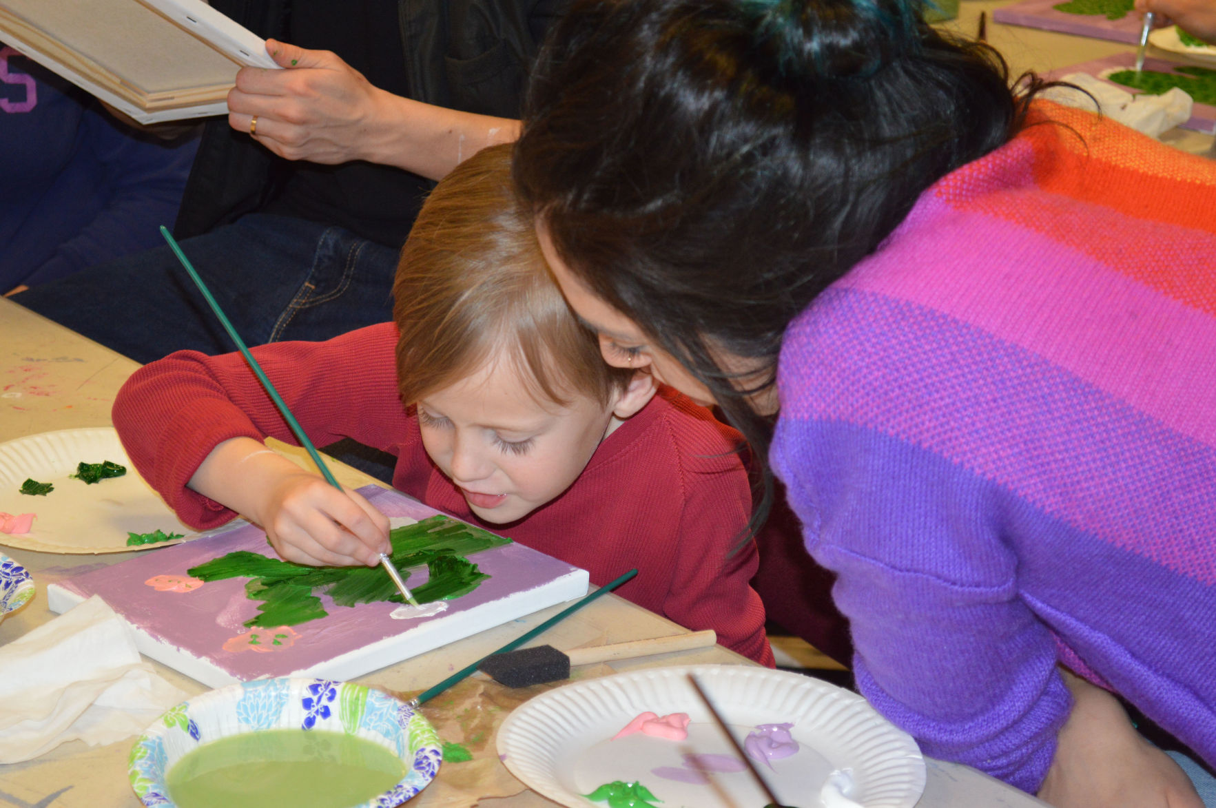 Paint nite at Bookmans offers fun and art for all